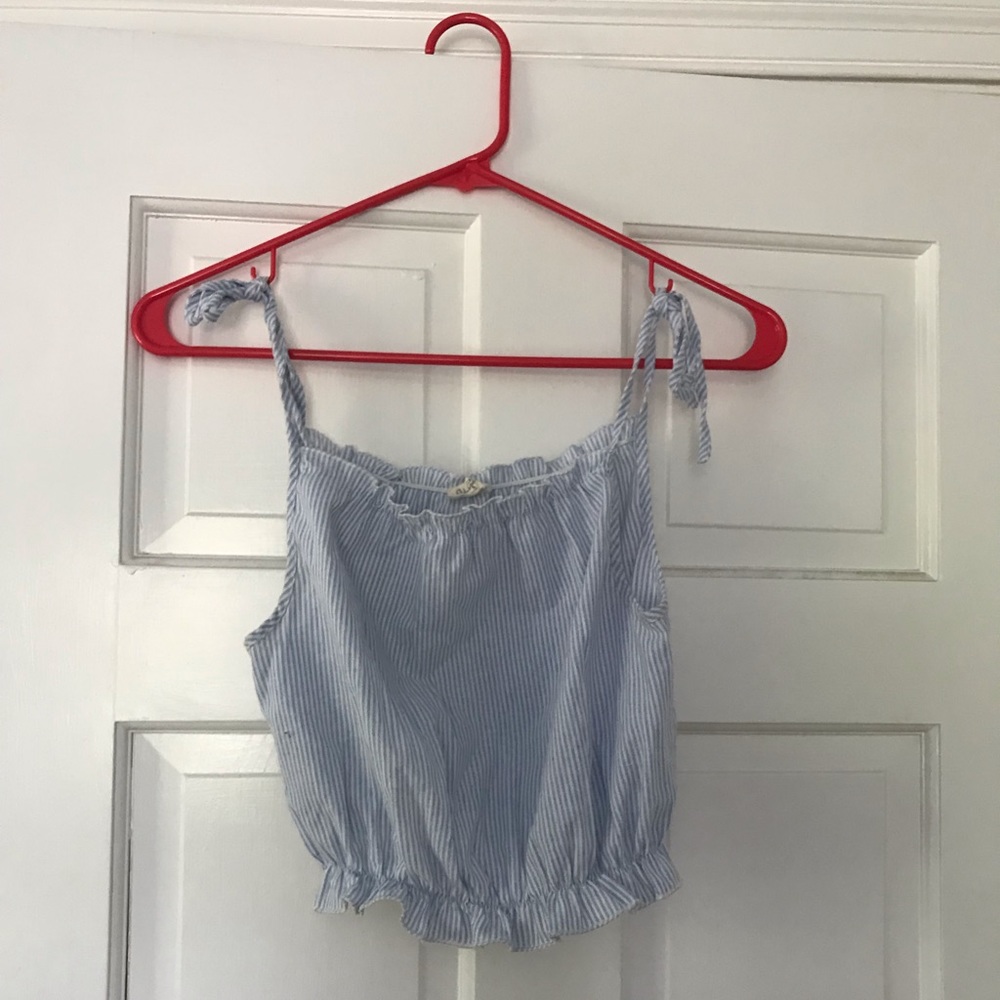 Brandy Melville stripped cropped tank